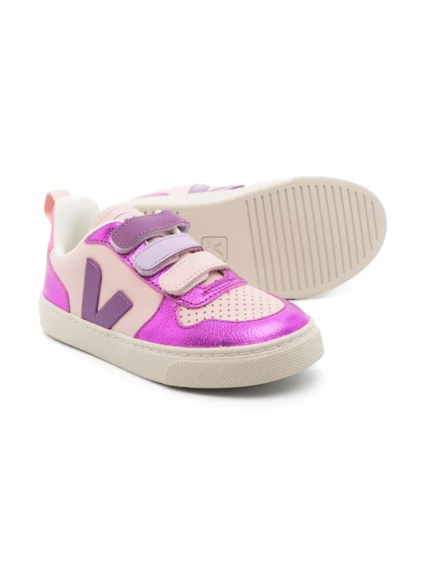 VEJA Kids V-10 Sneakers | Pink | FARFETCH