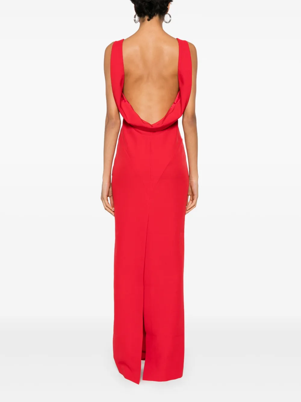 V:pm Atelier Salma Maxi Dress In Red
