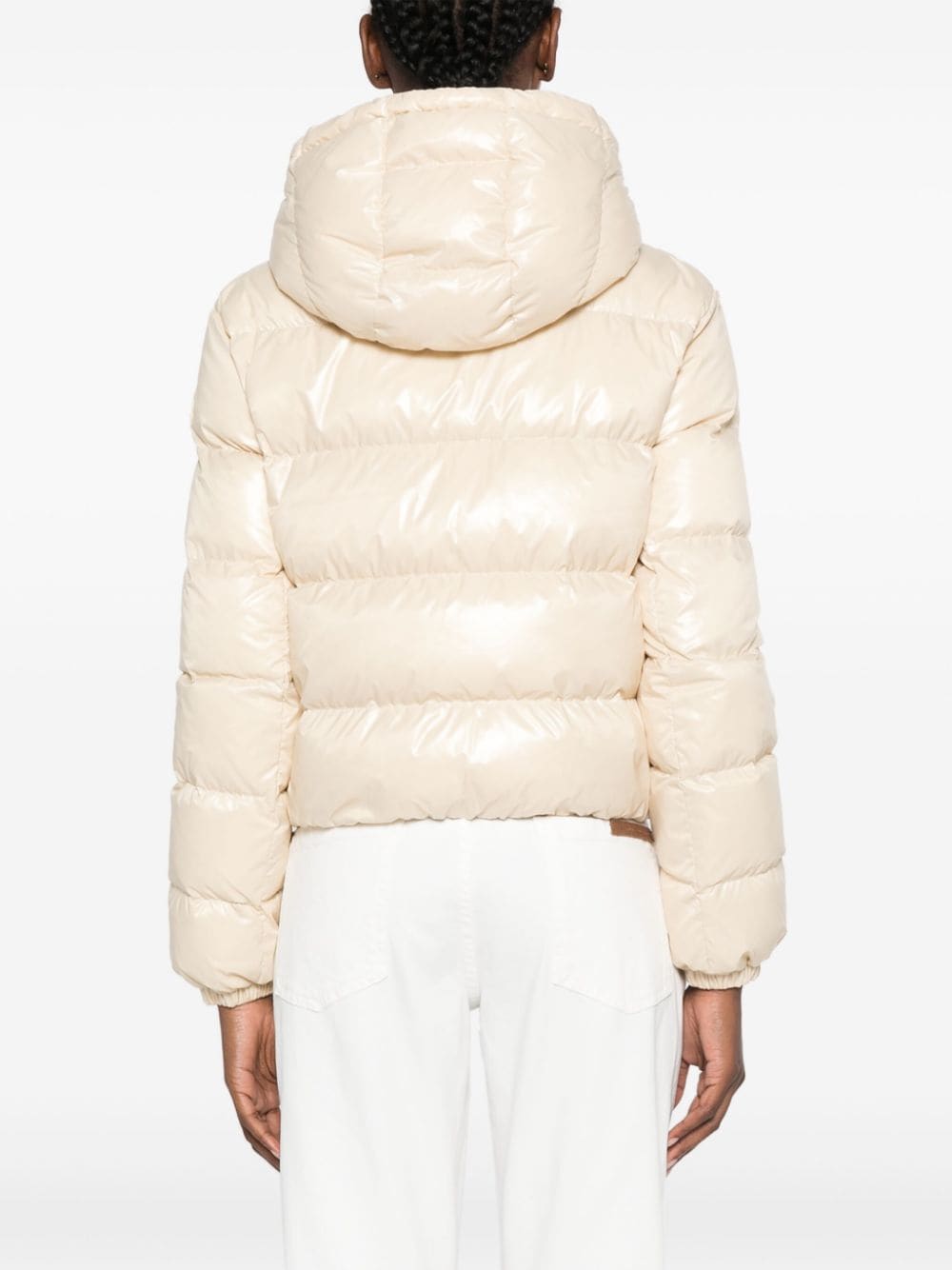 Shop Moncler Bayard Jacket In Neutrals