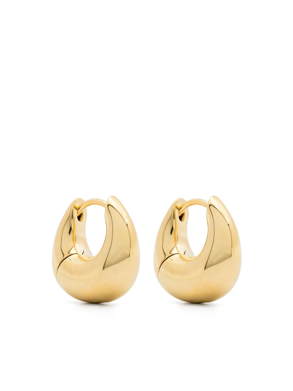 Tom Wood small Bao hoop earrings | Gold | Image 1