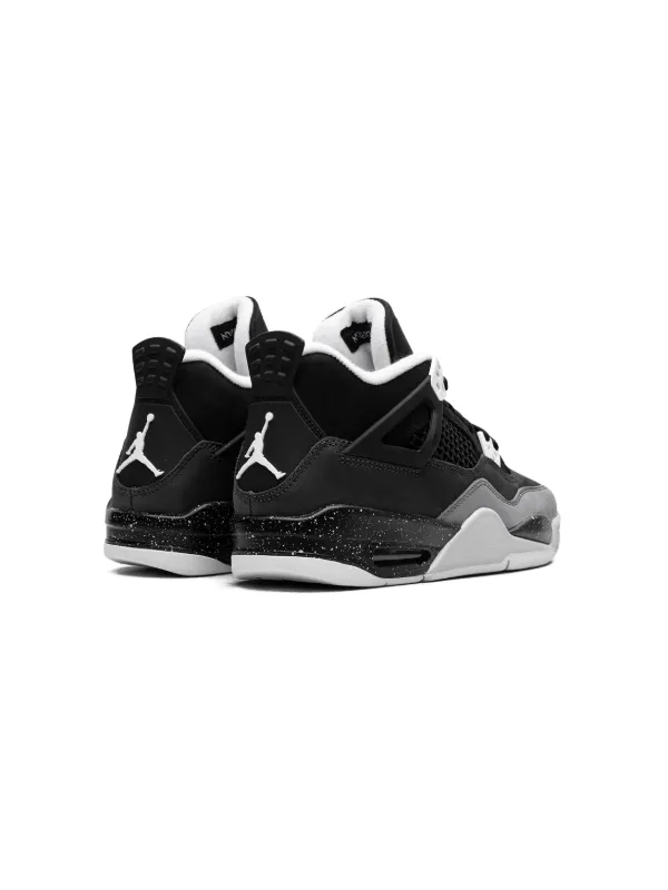 Jordan Kids Air Jordan 4 Fear Sneakers | Black | FARFETCH ZA