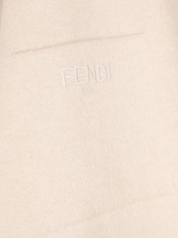 Fendi Kids ロゴ ポンチョ | ニュートラル | FARFETCH JP