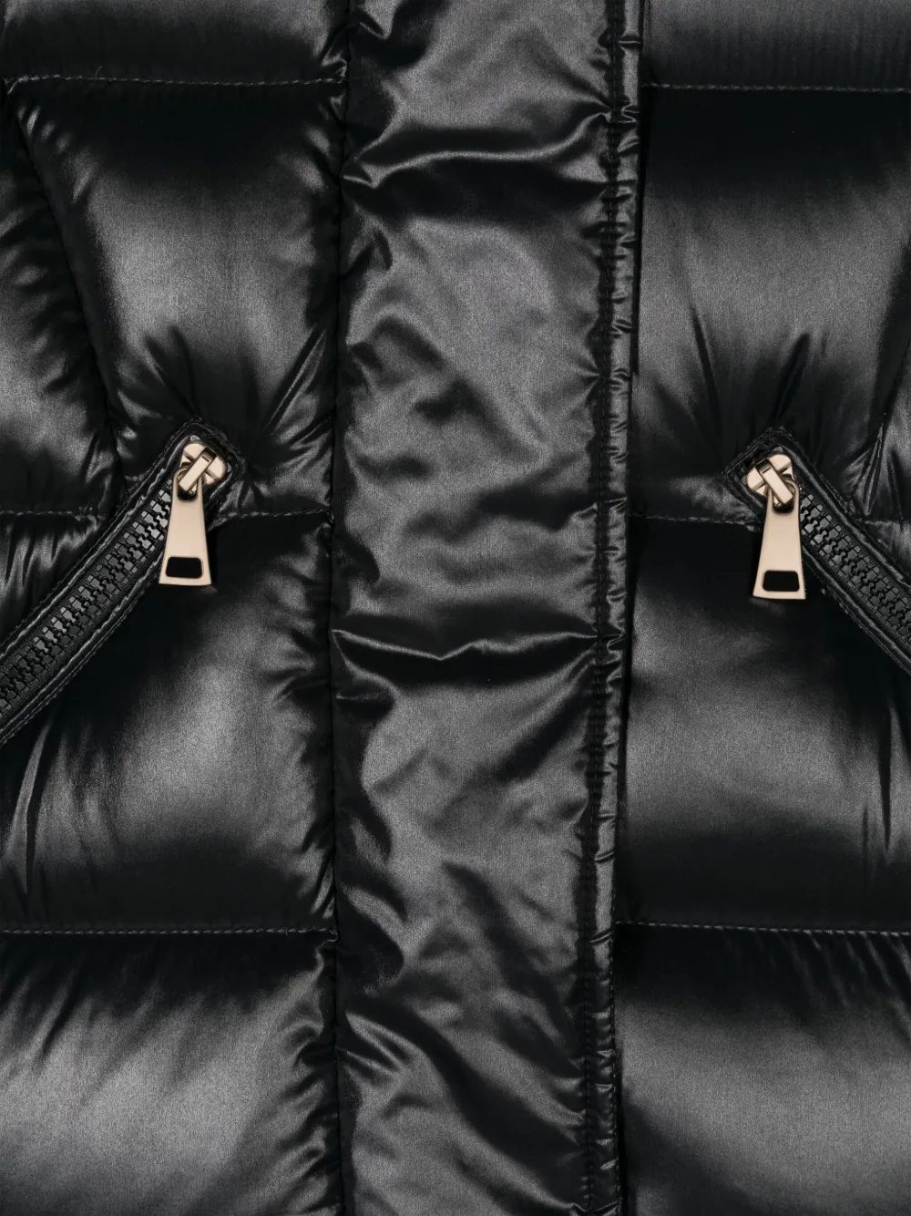 Moncler Enfant Bellevue donsjas Zwart