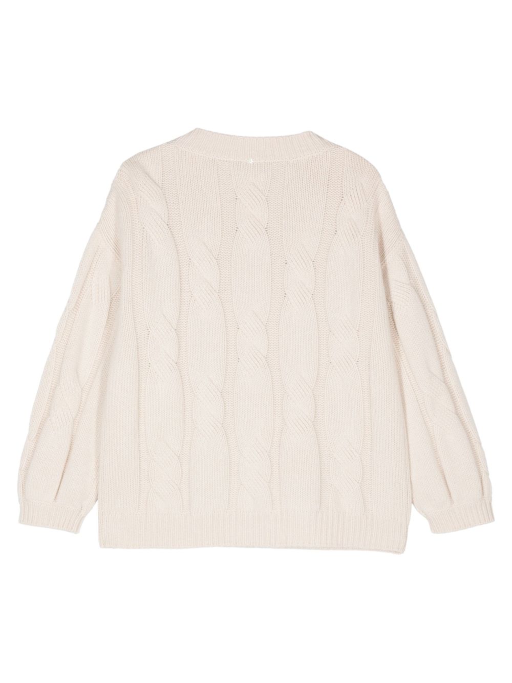 LORENA ANTONIAZZI CABLE-KNIT SWEATER 