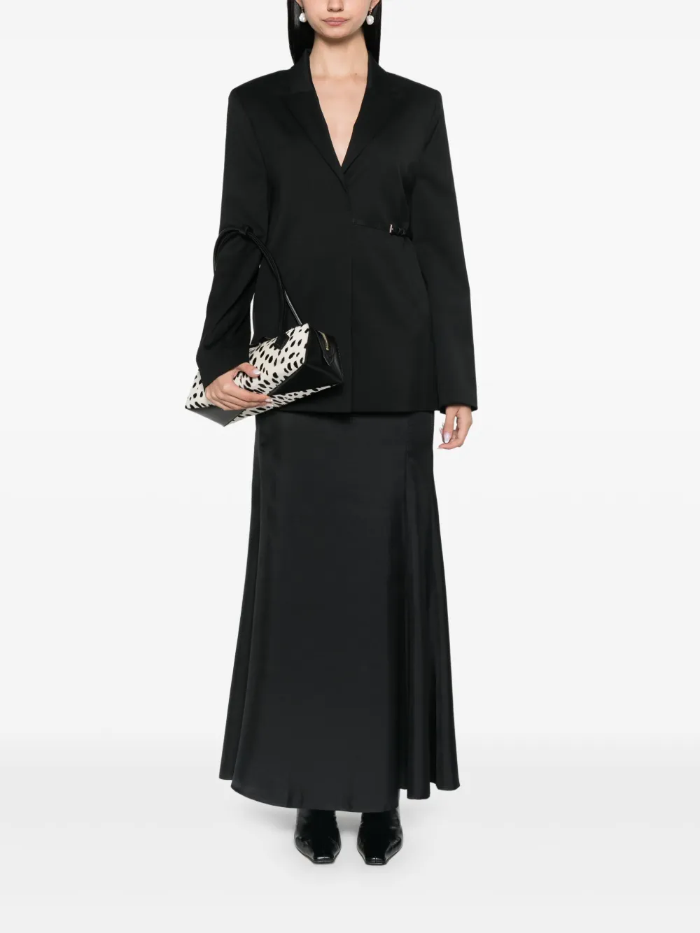 Loulou De Saison Cody Blazer In Black