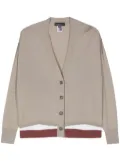Lorena Antoniazzi V-neck cardigan - Brown