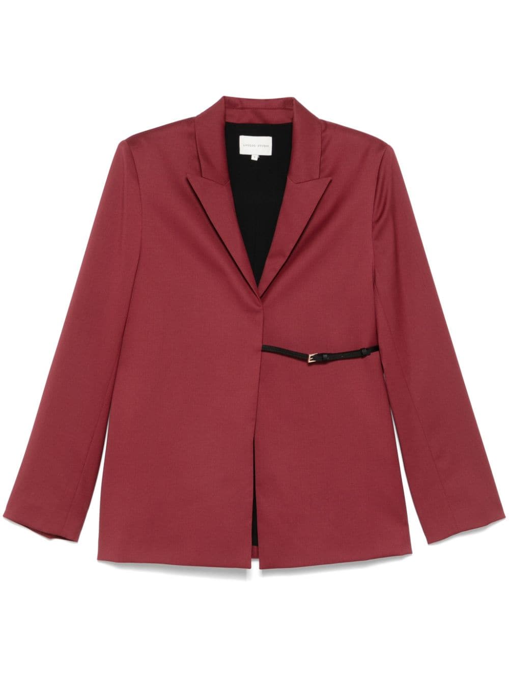 Loulou Studio Cody Blazer In Red