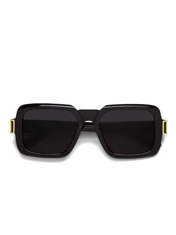 Marni Eyewear スクエアフレーム サングラス | ブラック | FARFETCH JP