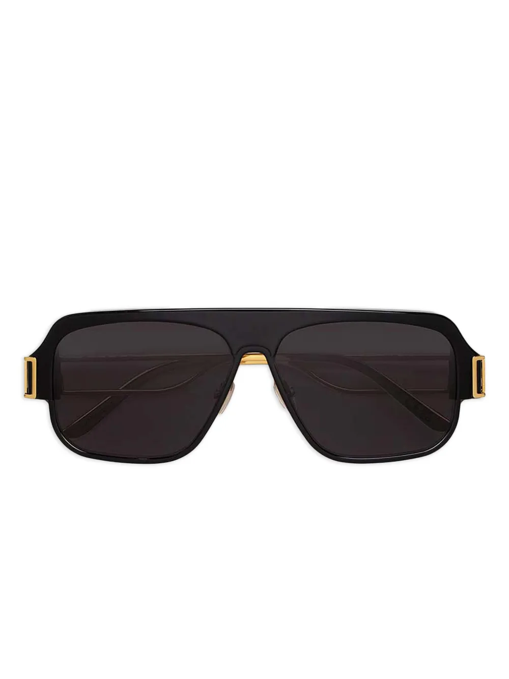 Marni Eyewear geometric-frame sunglasses | Gold | Image 1