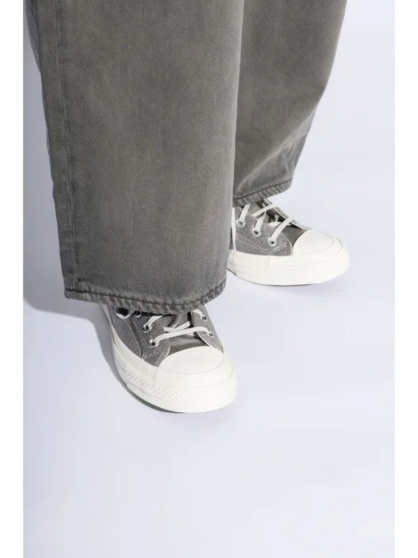Converse Chuck 70 High-Top-Sneakers Silber FARFETCH AT