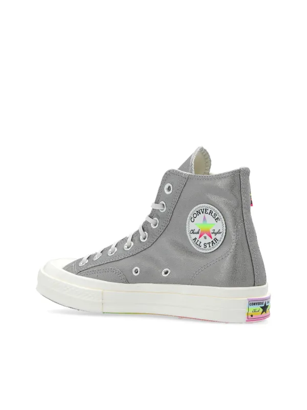 Converse Chuck 70 Hi Sneakers Silver FARFETCH CA