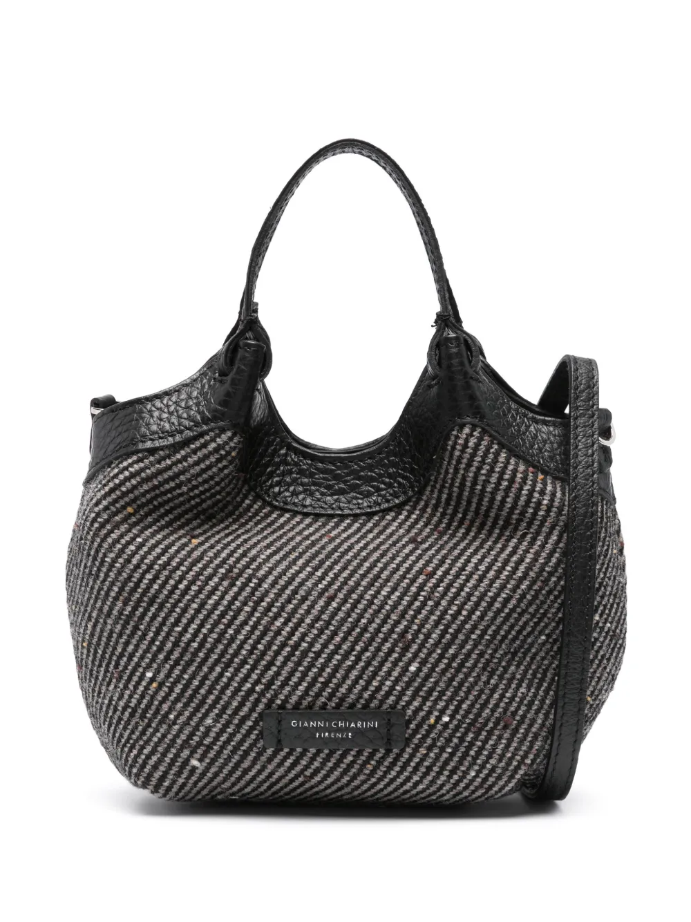 GIANNI CHIARINI Dua kleine shopper Zwart