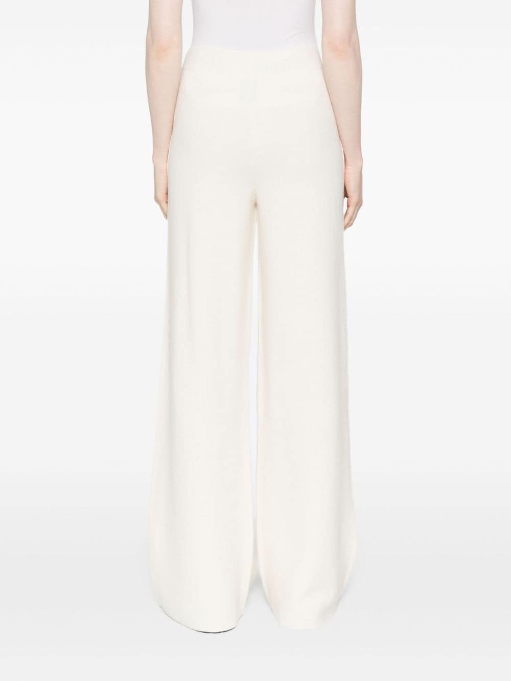 Shop Iris Von Arnim Rivera Palazzo Pants In Neutrals