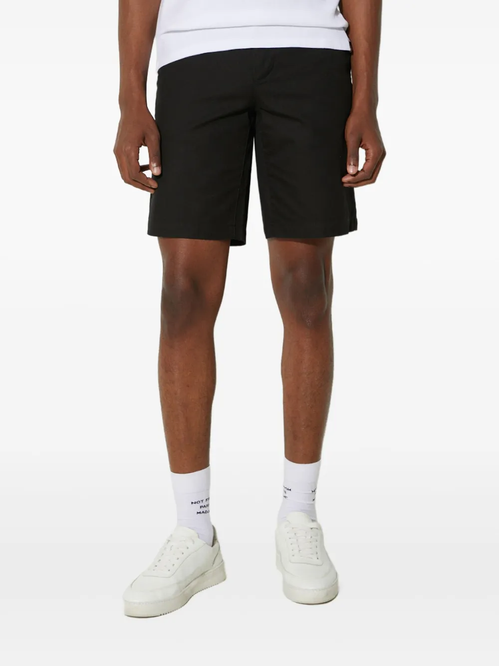Lacoste logo-patch shorts | Black | Image 1