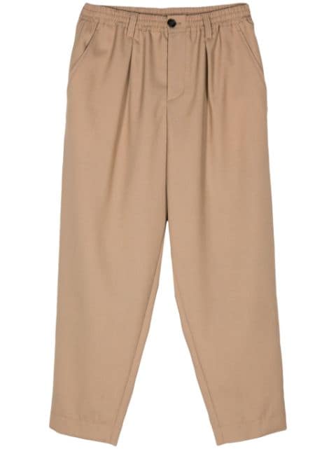 Marni drawstring-waist virgin-wool trousers