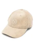 Stone Island Compass corduroy cap - Neutrals