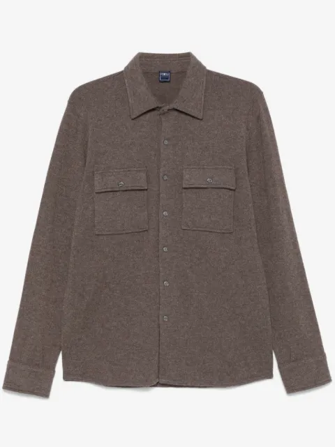 Fedeli Corviglia cashmere overshirt