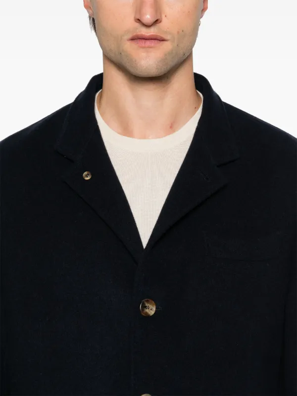 Brunello Cucinelli Cashmere Jacket | Blue | FARFETCH IN