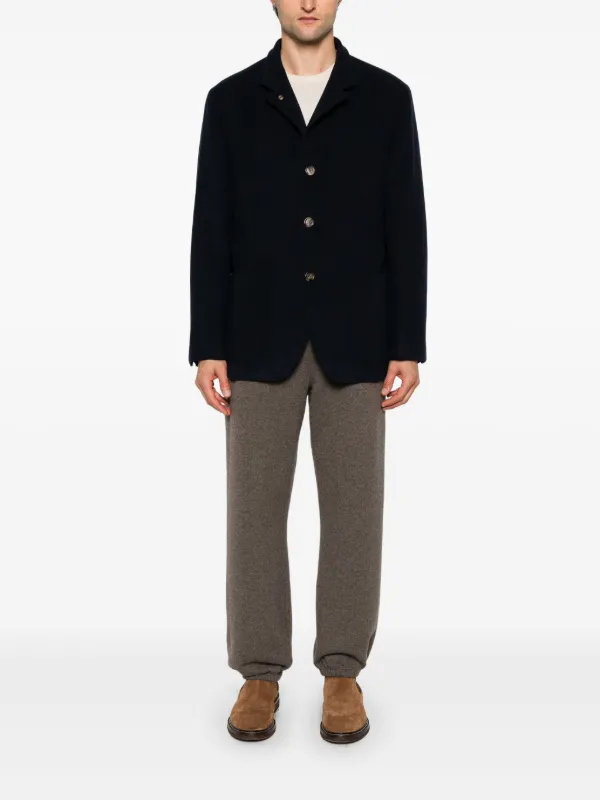 Brunello Cucinelli Cashmere Jacket | Blue | FARFETCH IN