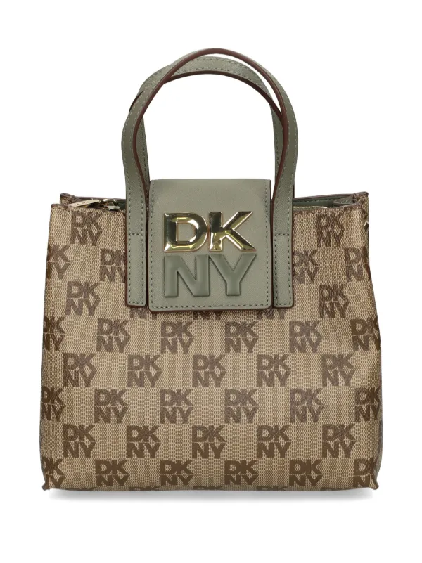 DKNY Faye Tote Bag Brown FARFETCH CA