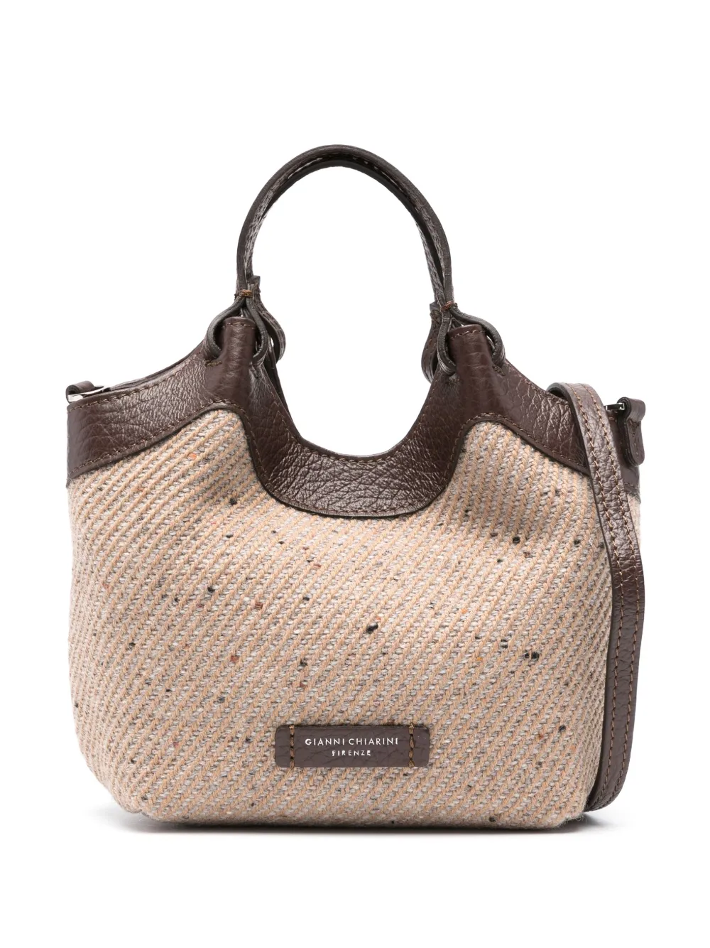 GIANNI CHIARINI Dua kleine shopper Bruin