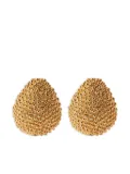 Paola Sighinolfi drop-design earrings - Gold