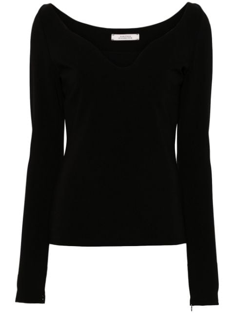 Dorothee Schumacher structured V-neck top