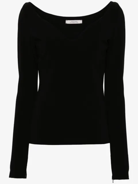 Dorothee Schumacher structured V-neck top