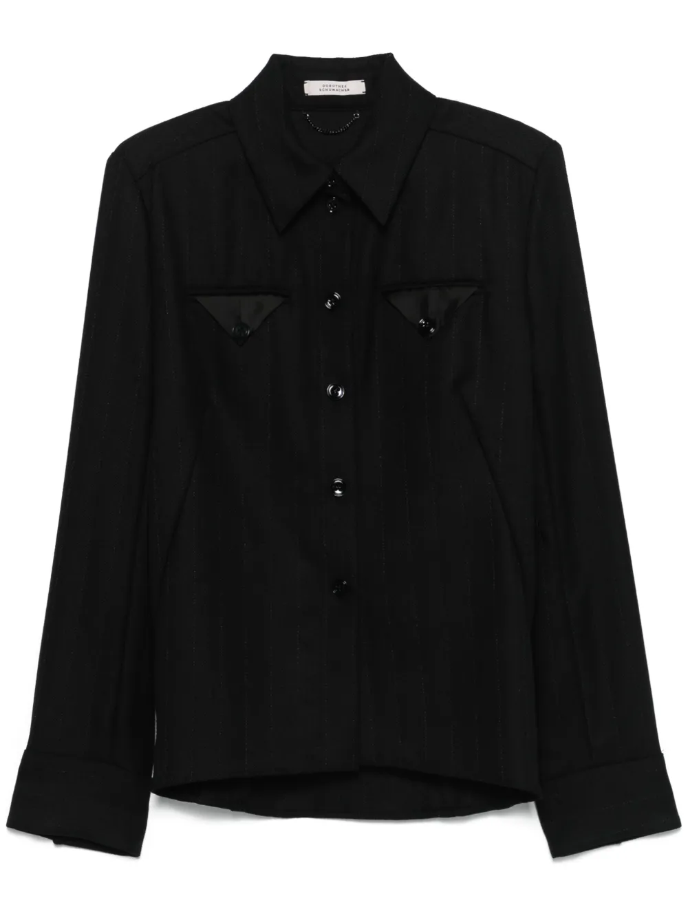 DOROTHEE SCHUMACHER PINSTRIPE PATTERN JACKET