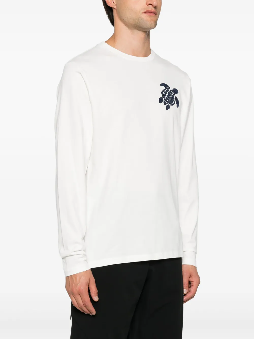 VILEBREQUIN Men Cotton Light Jersey T-Shirt Bicolor Logo