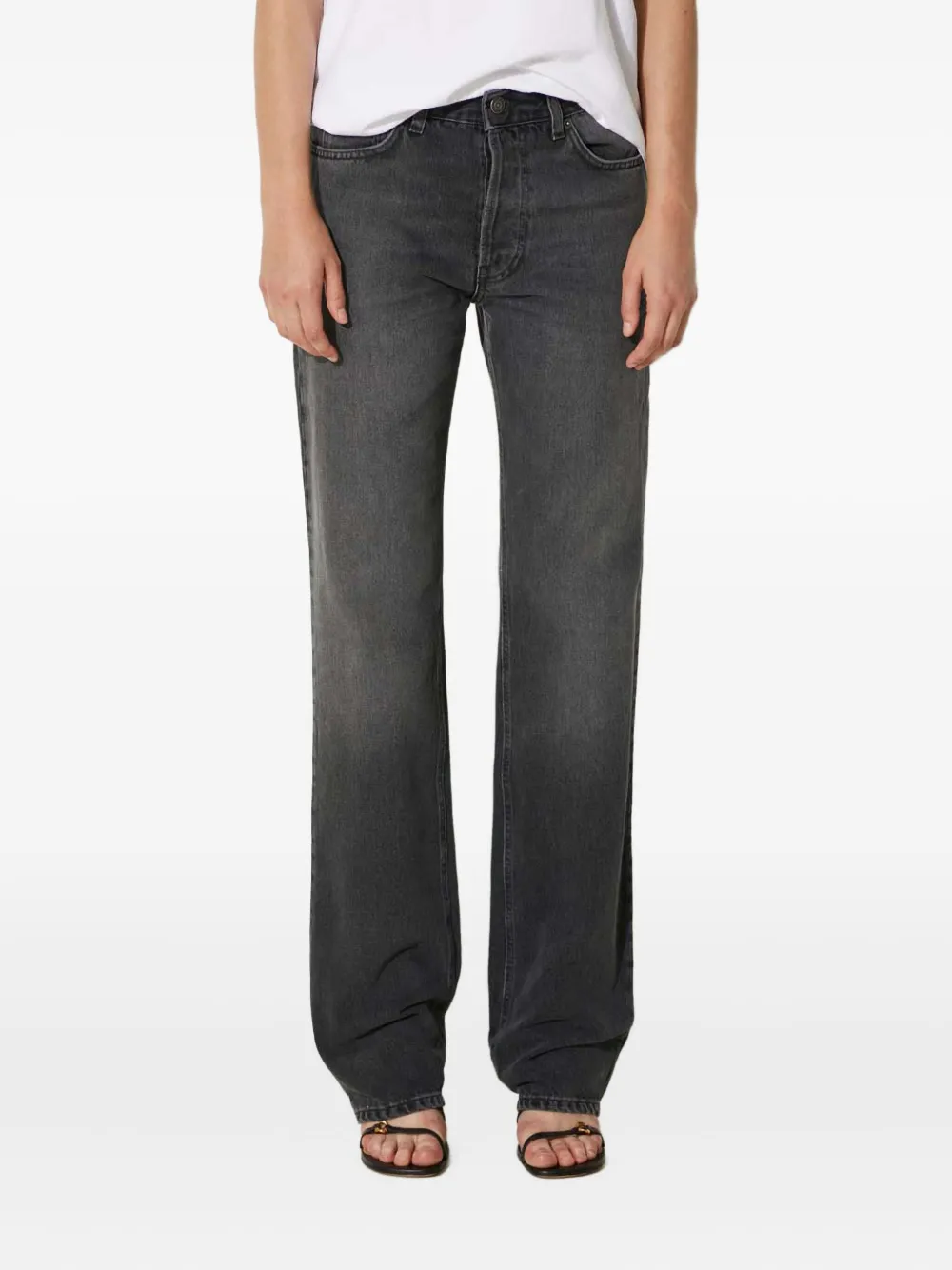 Fiorucci logo-patch straight jeans | Straight-Leg Jeans | Image 2
