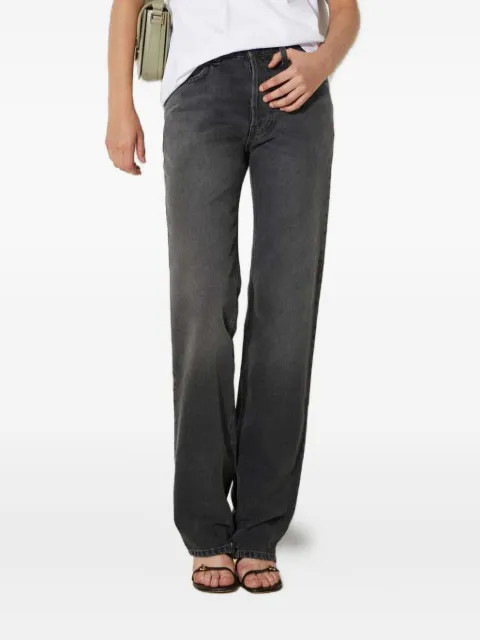 Fiorucci logo-patch straight jeans