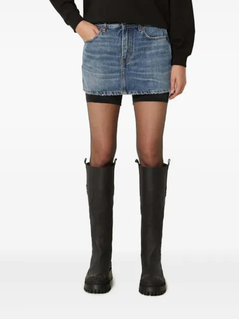 Fiorucci denim mini skirt