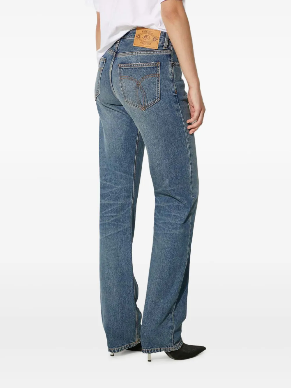 Fiorucci Katoenen jeans Blauw