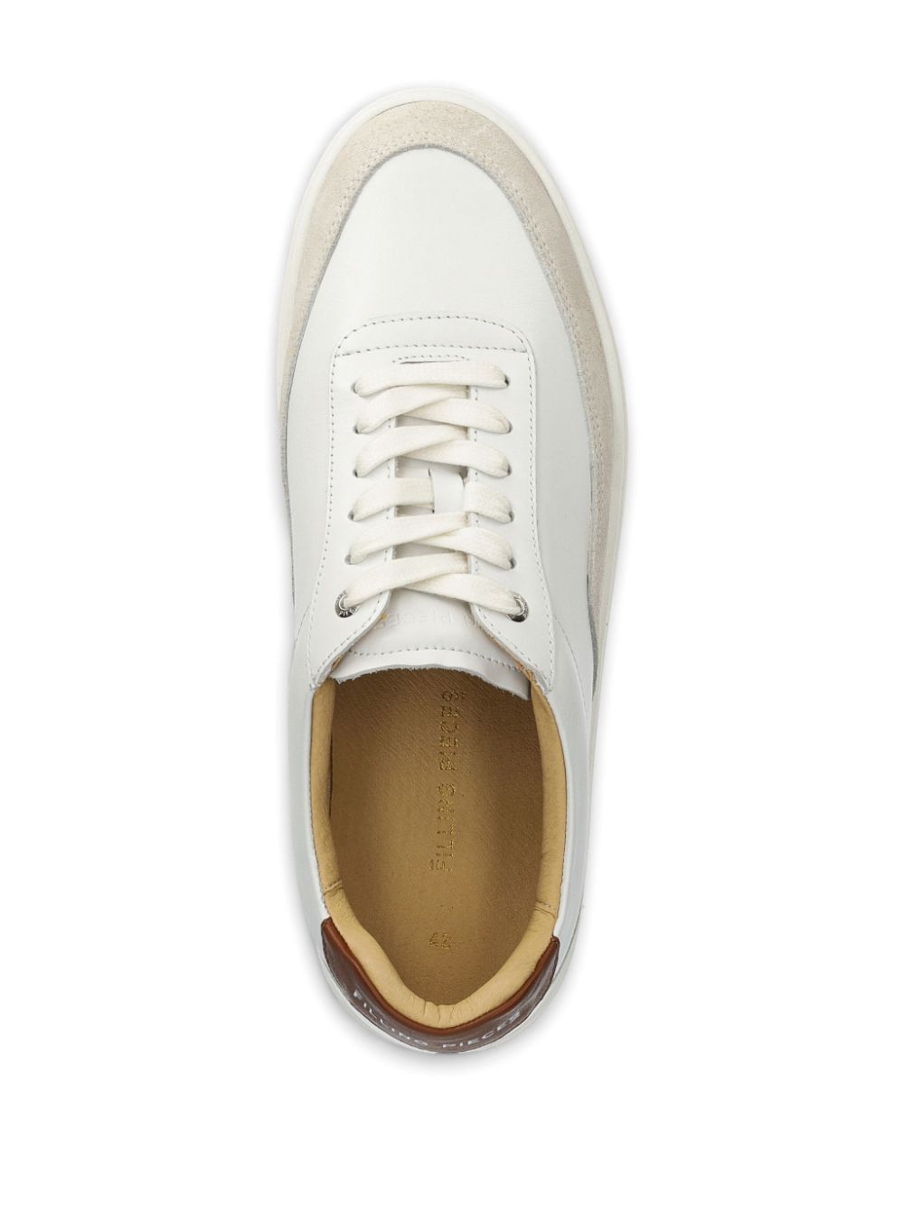 Filling Pieces suede sneakers White