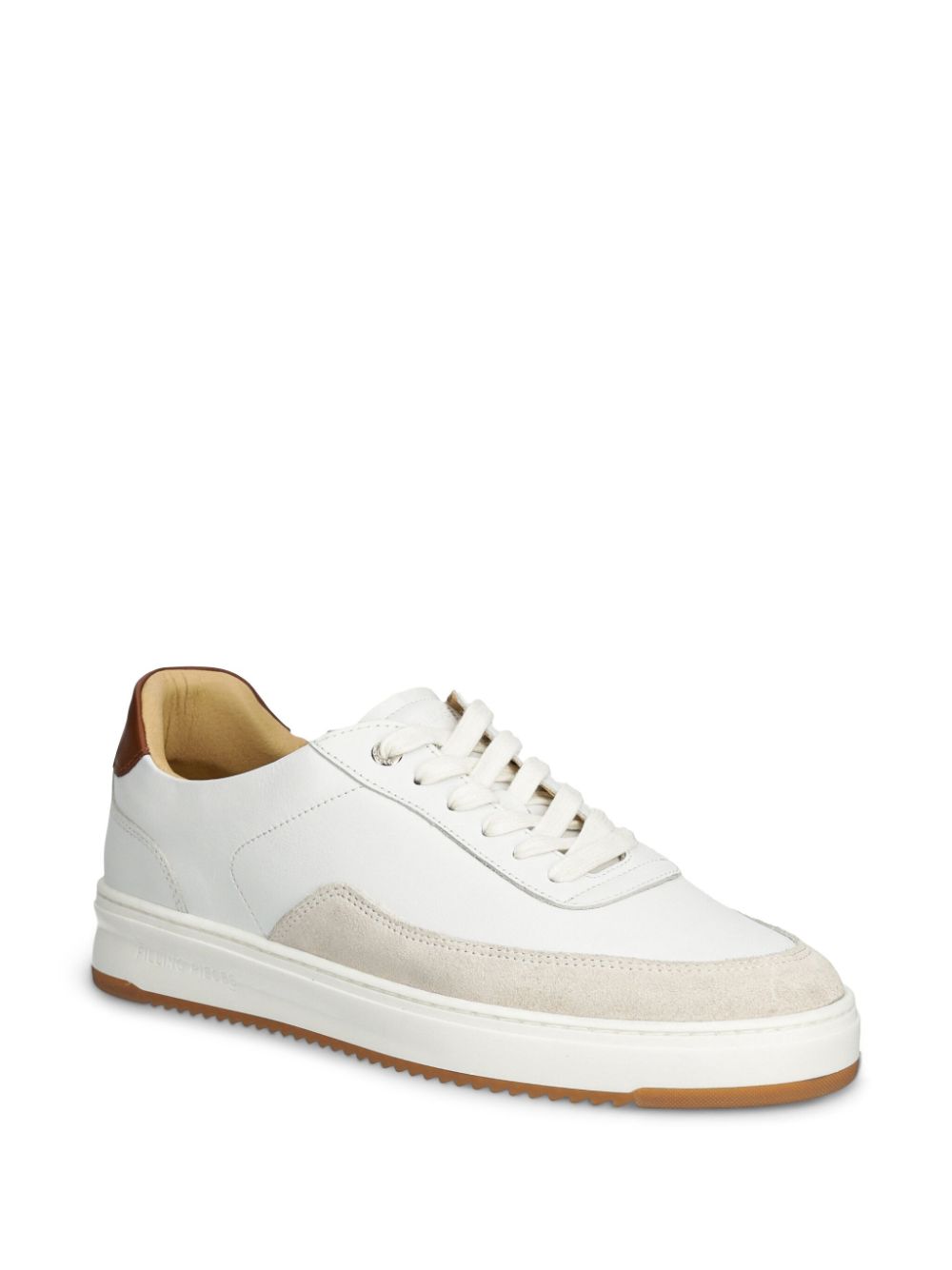 Filling Pieces suede sneakers White