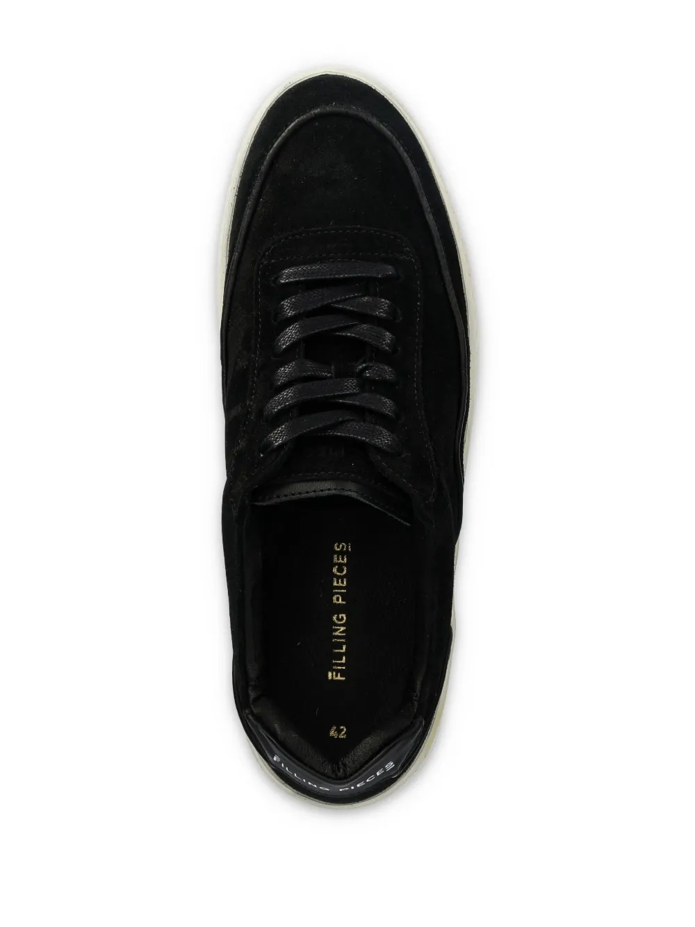 Filling Pieces suede sneakers Black