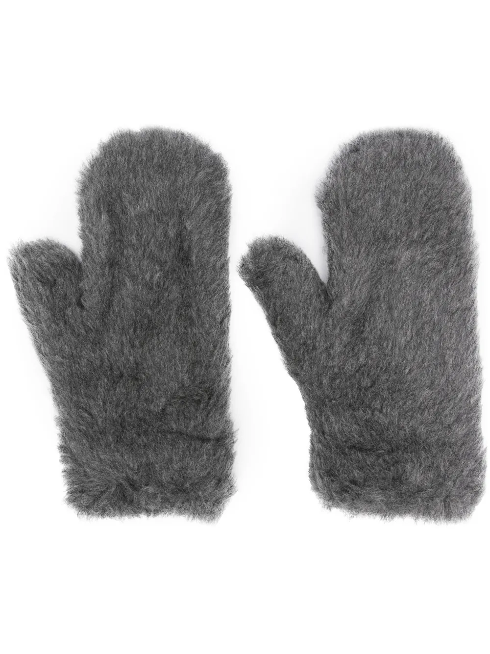 Max Mara Handschoenen met teddybeerprint Grijs