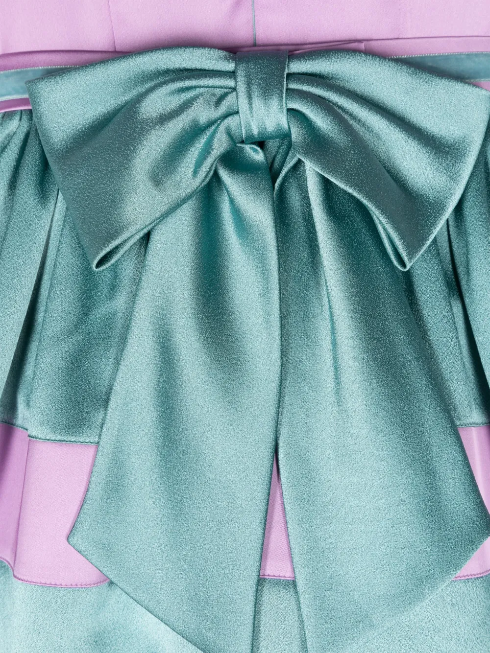 Colorichiari Jurk met colourblocking Paars