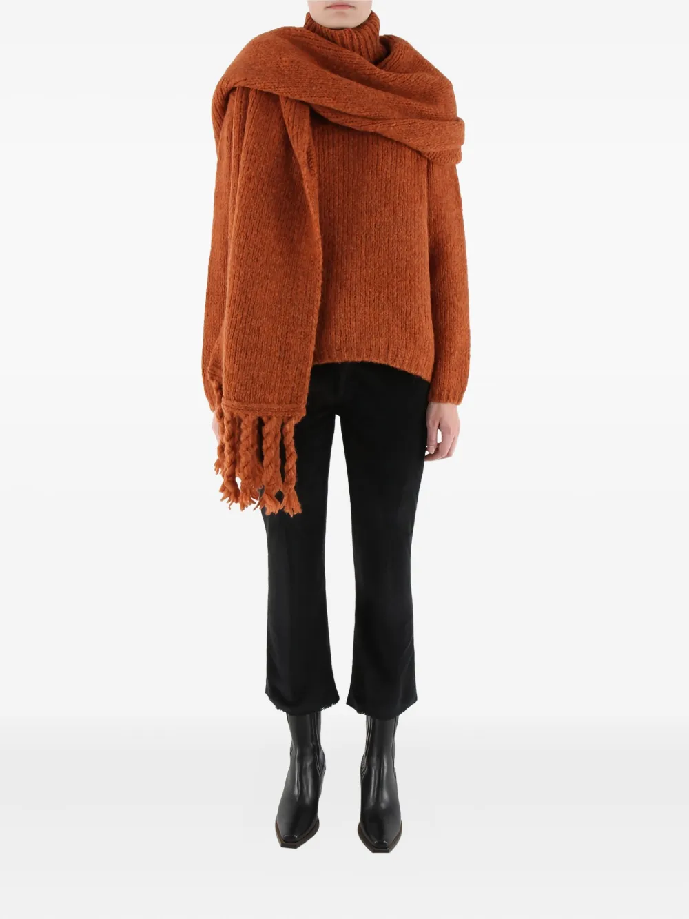 Dorothee Schumacher Soft Happiness scarf - Bruin