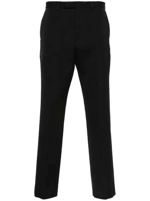 パンツ gucci Logo embroidery Wool pants Gucci Logo Embroidery Wool Pants | italist