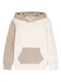 Golden Goose Kids jersey hoodie - Neutrals