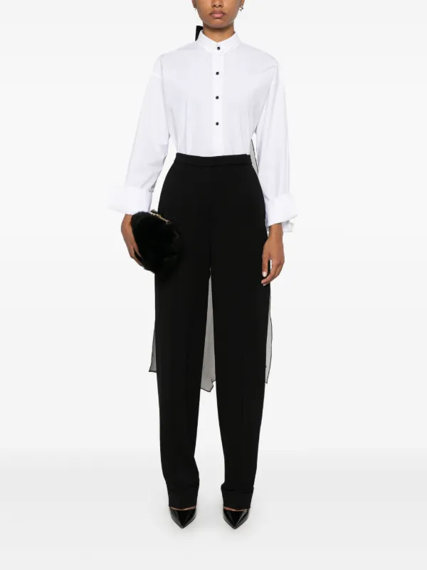 【Dorothee Schumacher】チェックフレアバージンウールパンツ ドロシー・シューマッハ（DOROTHEE SCHUMACHER）レディース