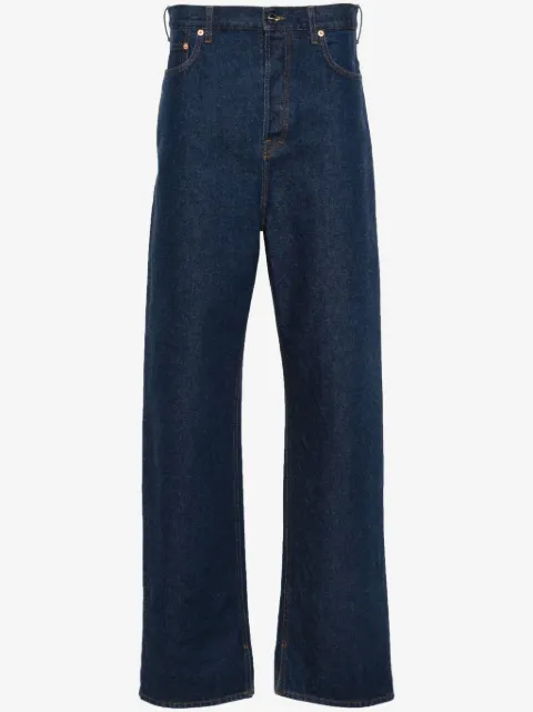Gucci logo-patch jeans