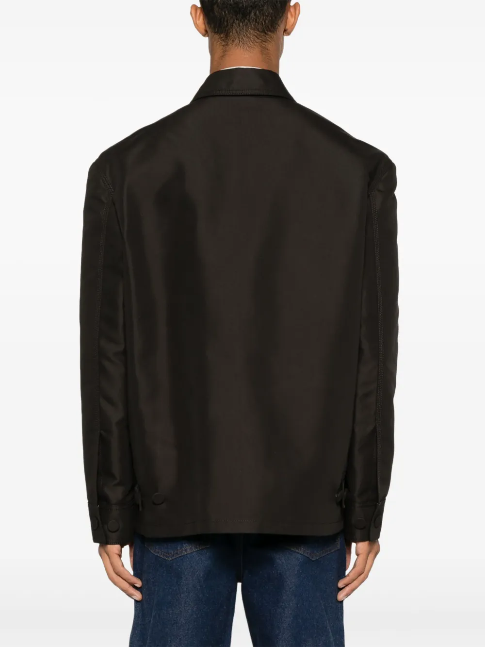 Gucci Katoenen jack Bruin