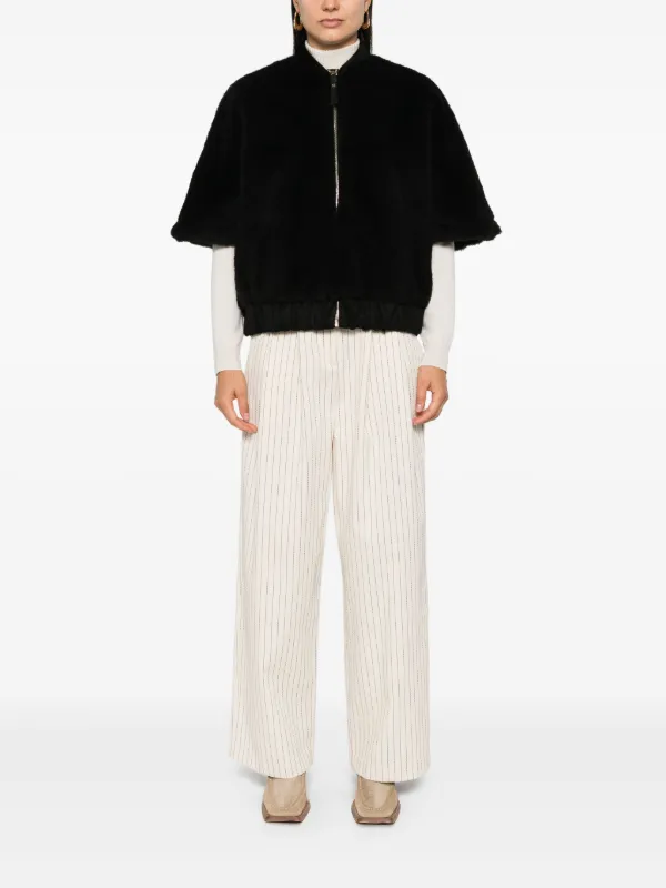 Max Mara Abrigo Teddy Negro FARFETCH ES