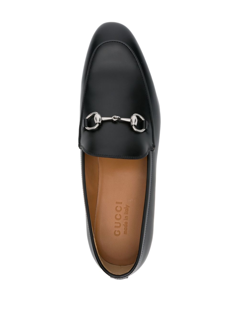 Gucci Loafers met horsebit detail Zwart