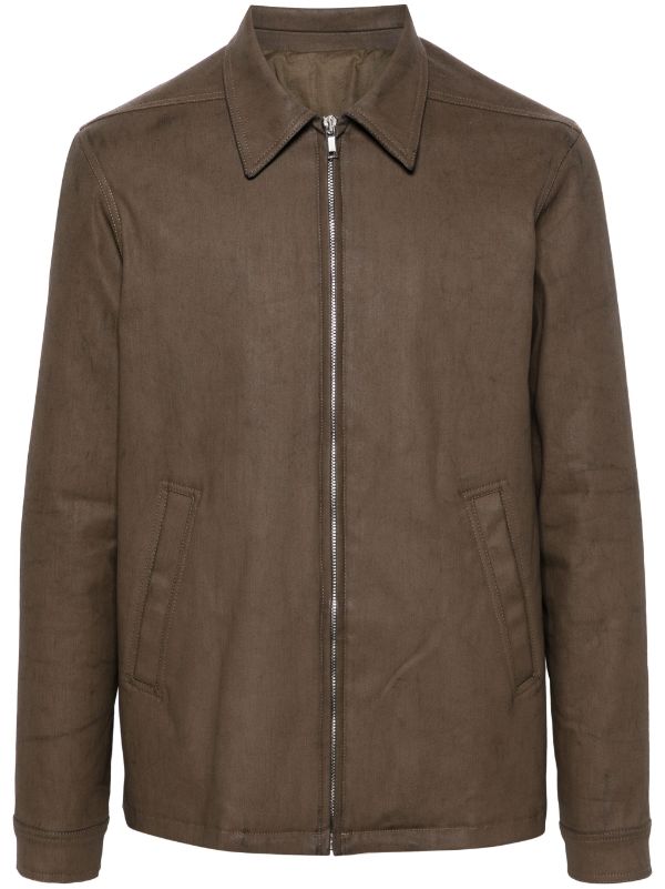 Rick Owens Brad Jacket | Brown | FARFETCH AO