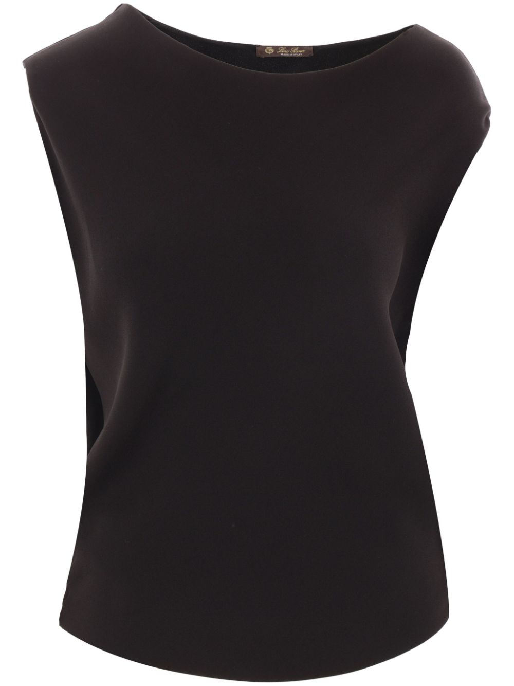 Loro Piana asymmetric T-shirt - Black