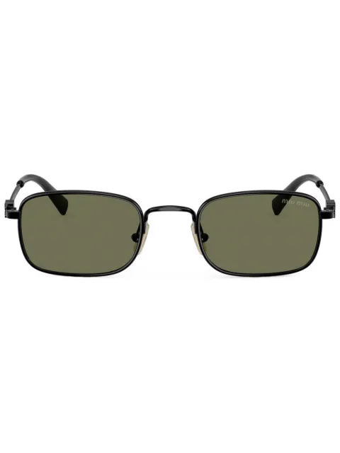 Miu Miu Eyewear lentes de sol con armazón rectangular